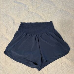 Aerie Dark Blue High Waist Women's Shorts